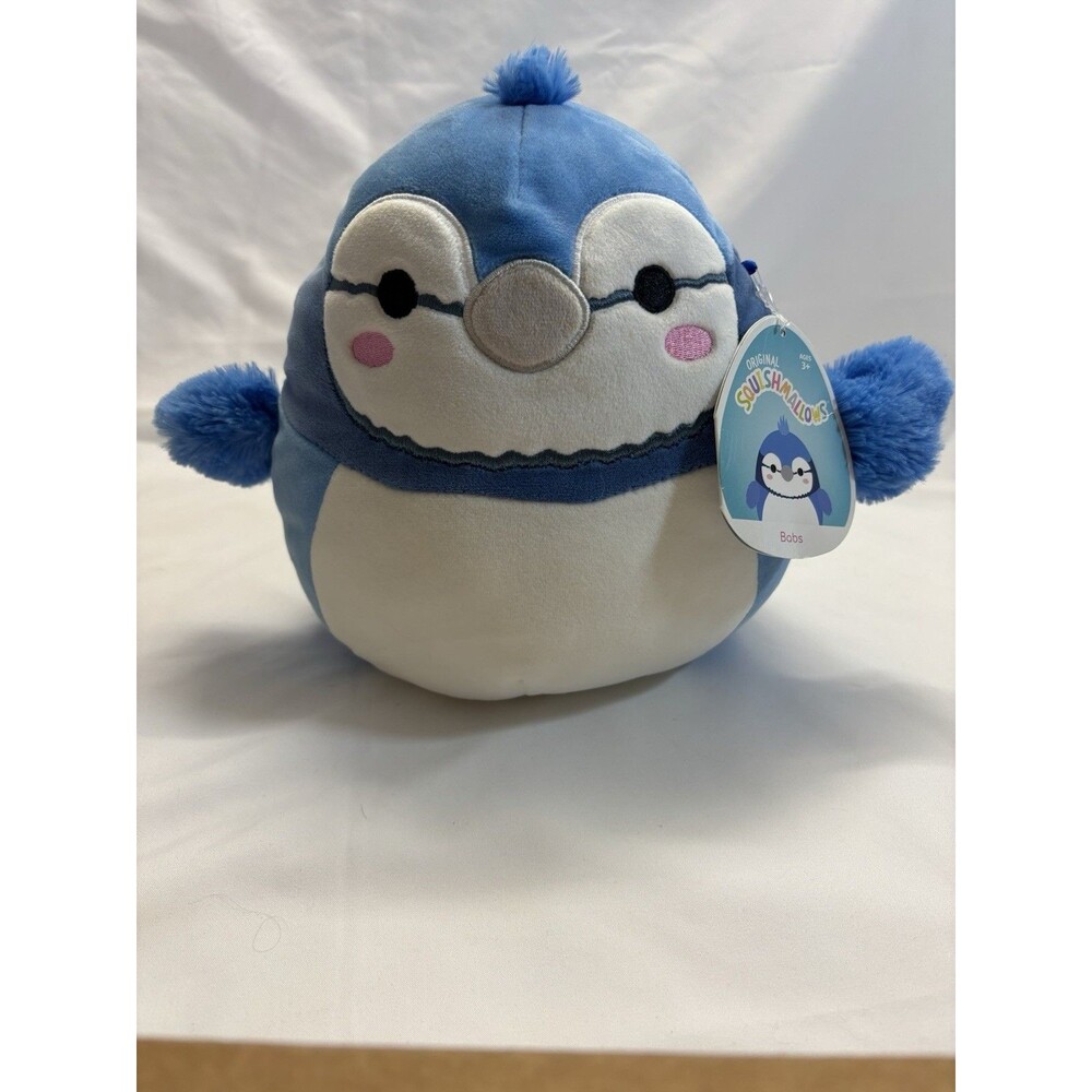 Original Squishmallows 8” Babs The Blue Jay Plush By Kelly Toy New With Tag
